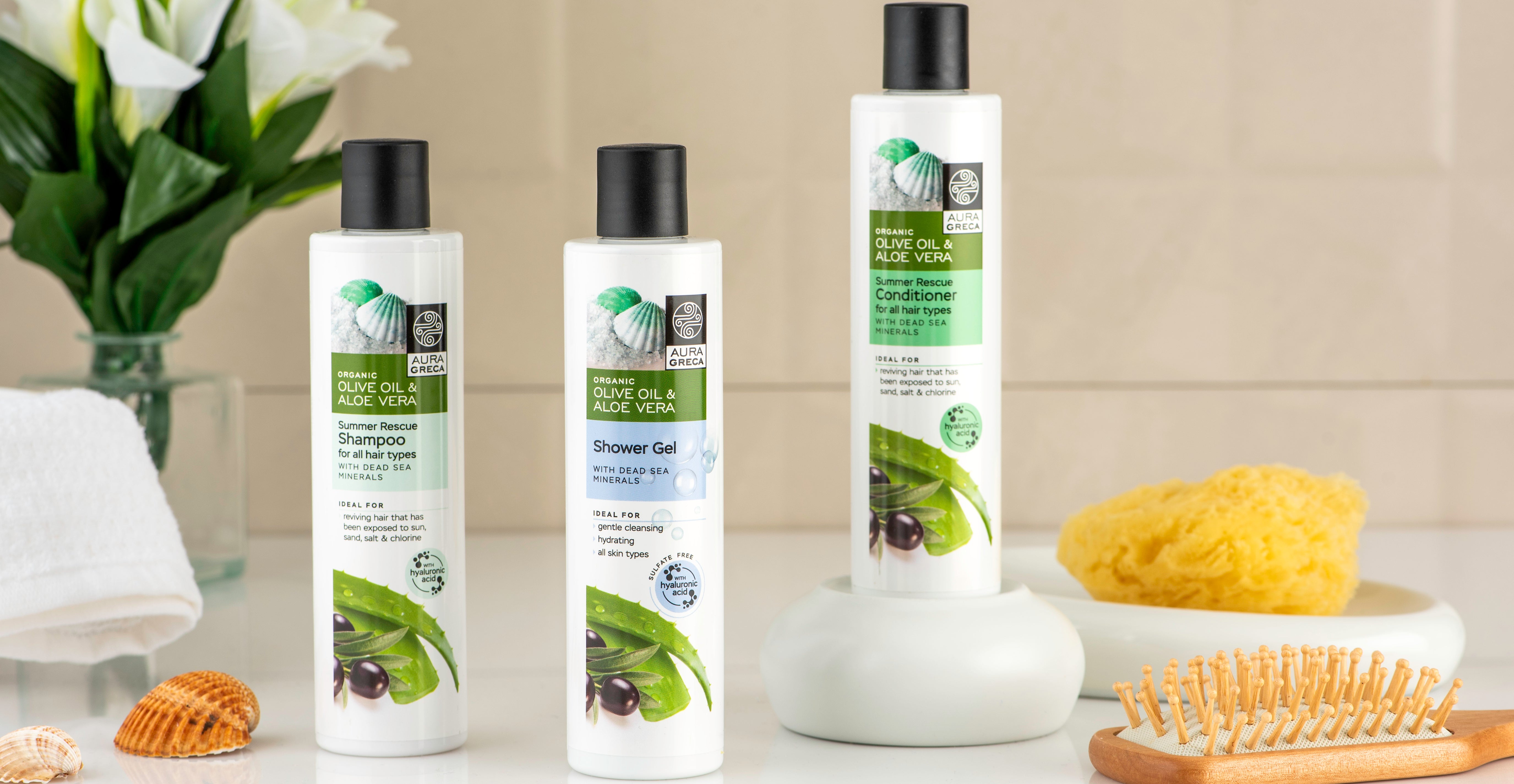 Gentle Shower Gel with Dead Sea Minerals | AURA GRECA